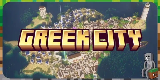 Greek City : Map Minecraft