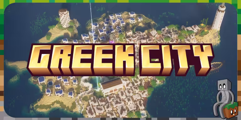Greek City : Map Minecraft