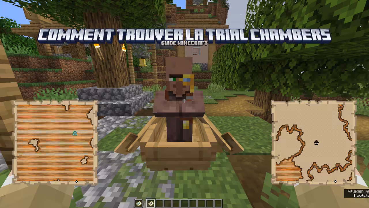 Guide pour trouver la trial chambers dans Minecraft