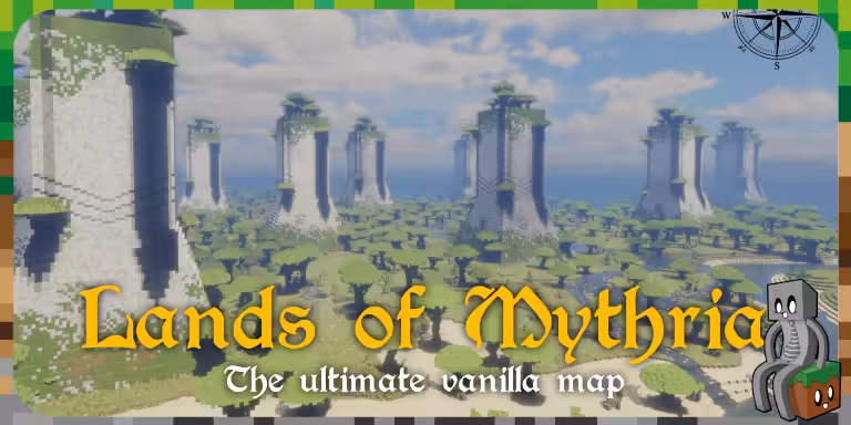 Lands of Mythria - Map Minecraft