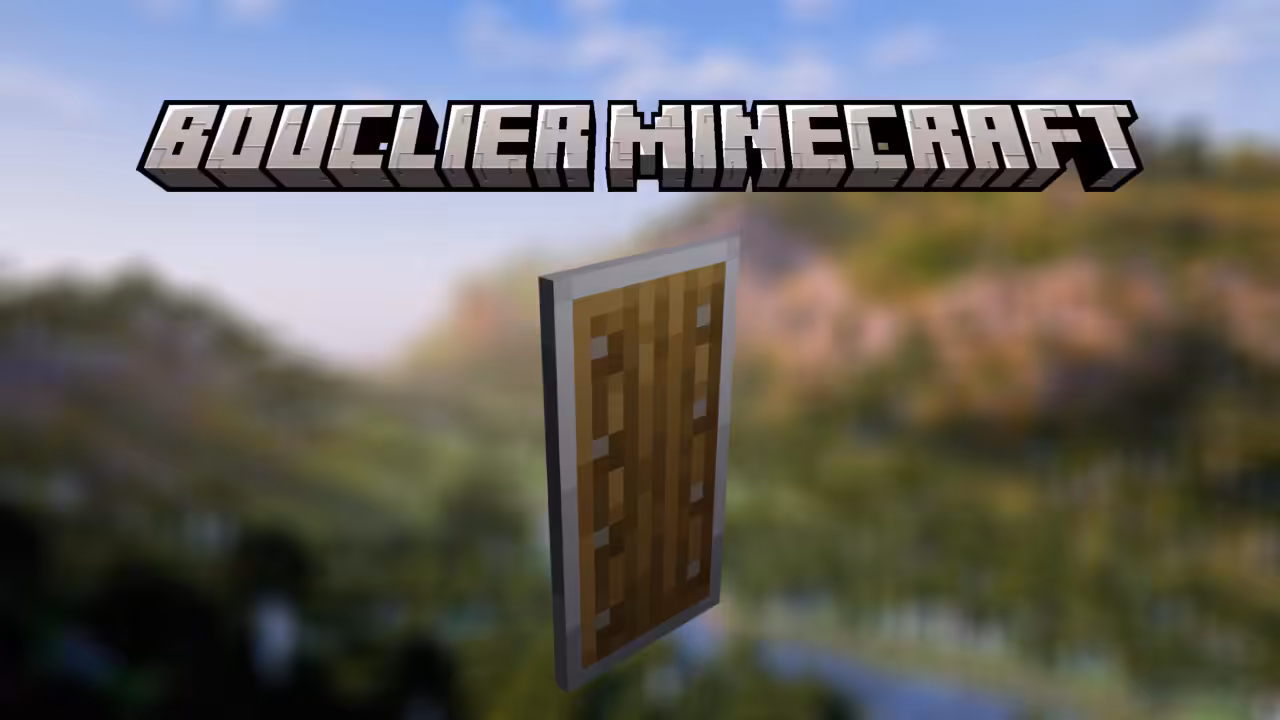 Le bouclier dans Minecraft