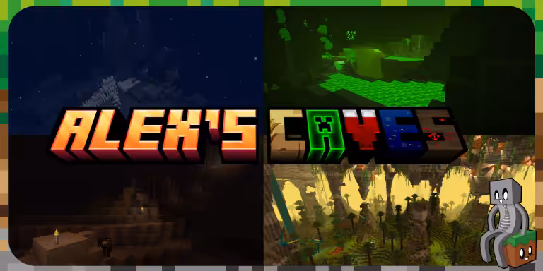 Alex's Caves - Mod Minecraft