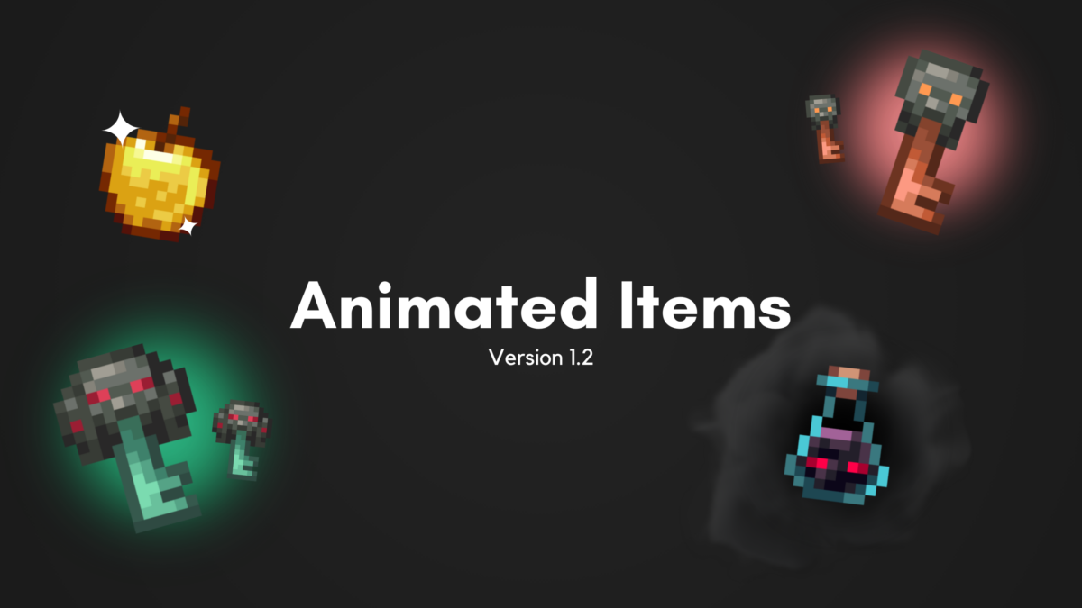 [Resource Pack] Animated Items [1.18 - 1.21] - Minecraft-France