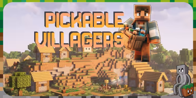 Mod : Pickable Villagers