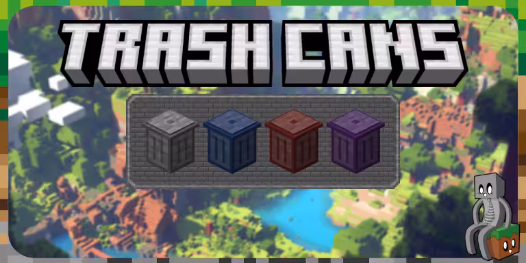 Mod : Trash Cans