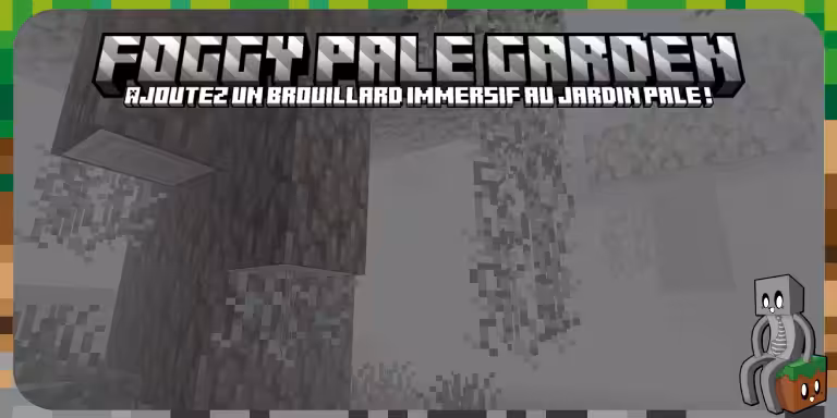 Foggy Pale Garden