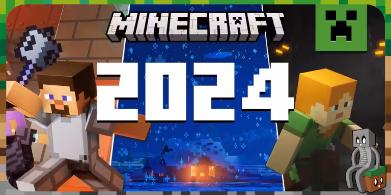 Minecraft 2024 : Une année en blocs ! Minecraft 2024
