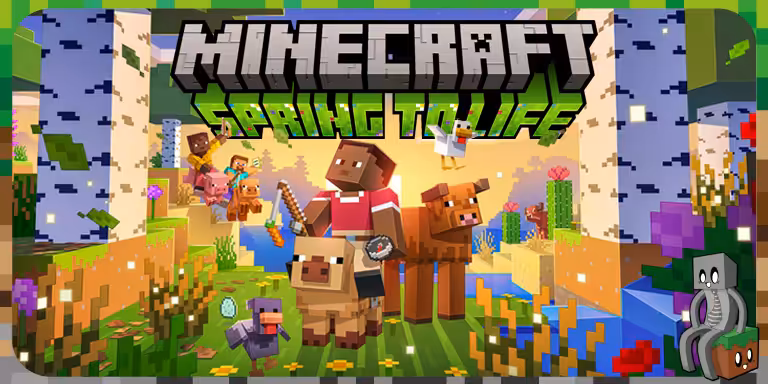 Minecraft 1.21.5 : contenu et nouveautés de la mise à jour Spring to Life Minecraft 1.21.5