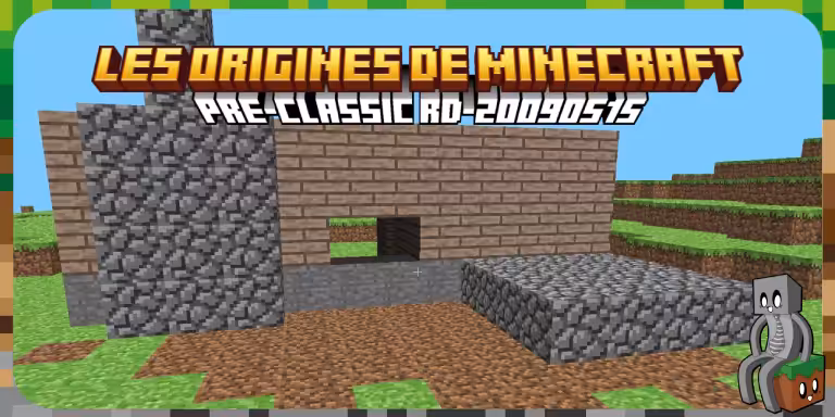 La version Pre-Classic rd-20090515 – Les origines de Minecraft Pre-Classic rd-20090515