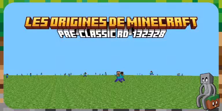 La version Pre-Classic rd-132328 - Les origines de Minecraft pre-Classic rd-132328