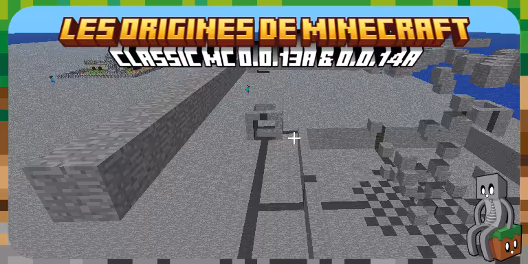 Minecraft Classic 0.0.13a & 0.0.14a – Les origines de Minecraft Classic MC 0.0.13a et 0.0.14a