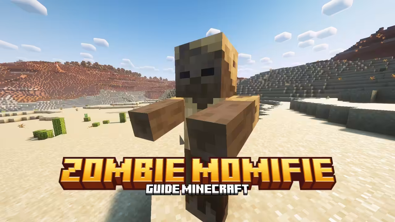 Le zombie momifié dans Minecraft Zombie Momifié