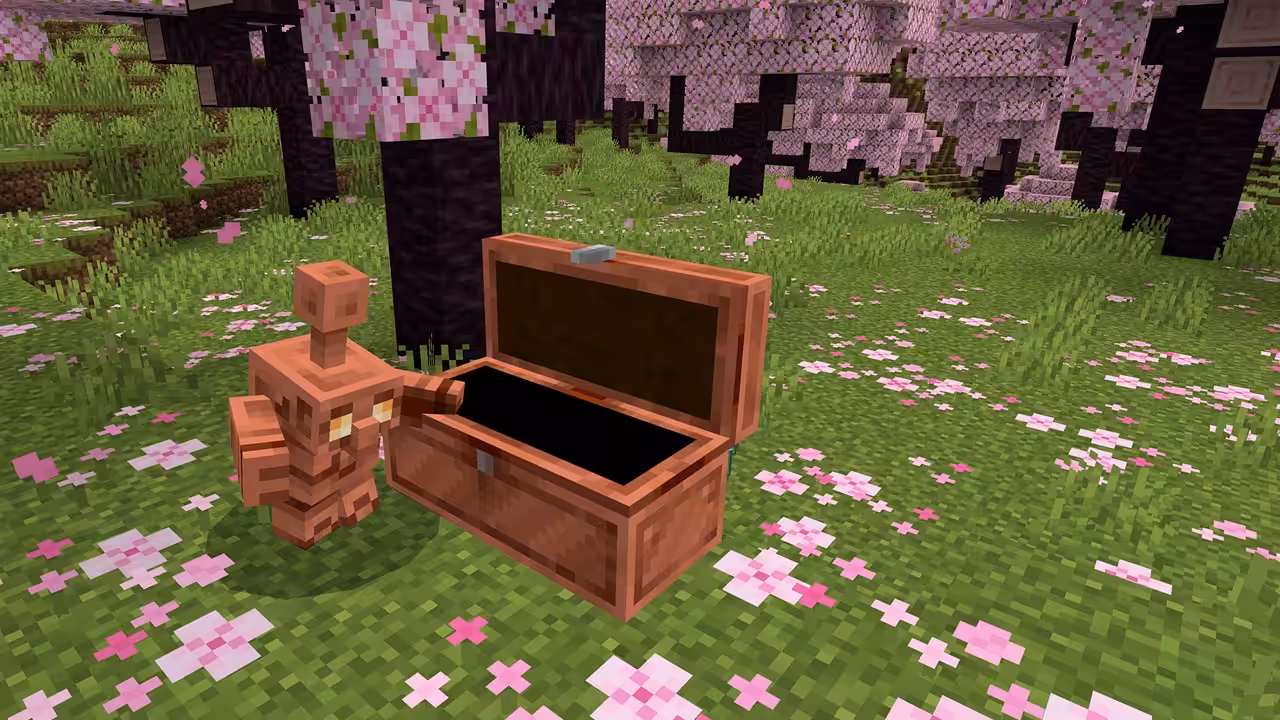 Le guide complet du golem de cuivre dans Minecraft Golem de cuivre