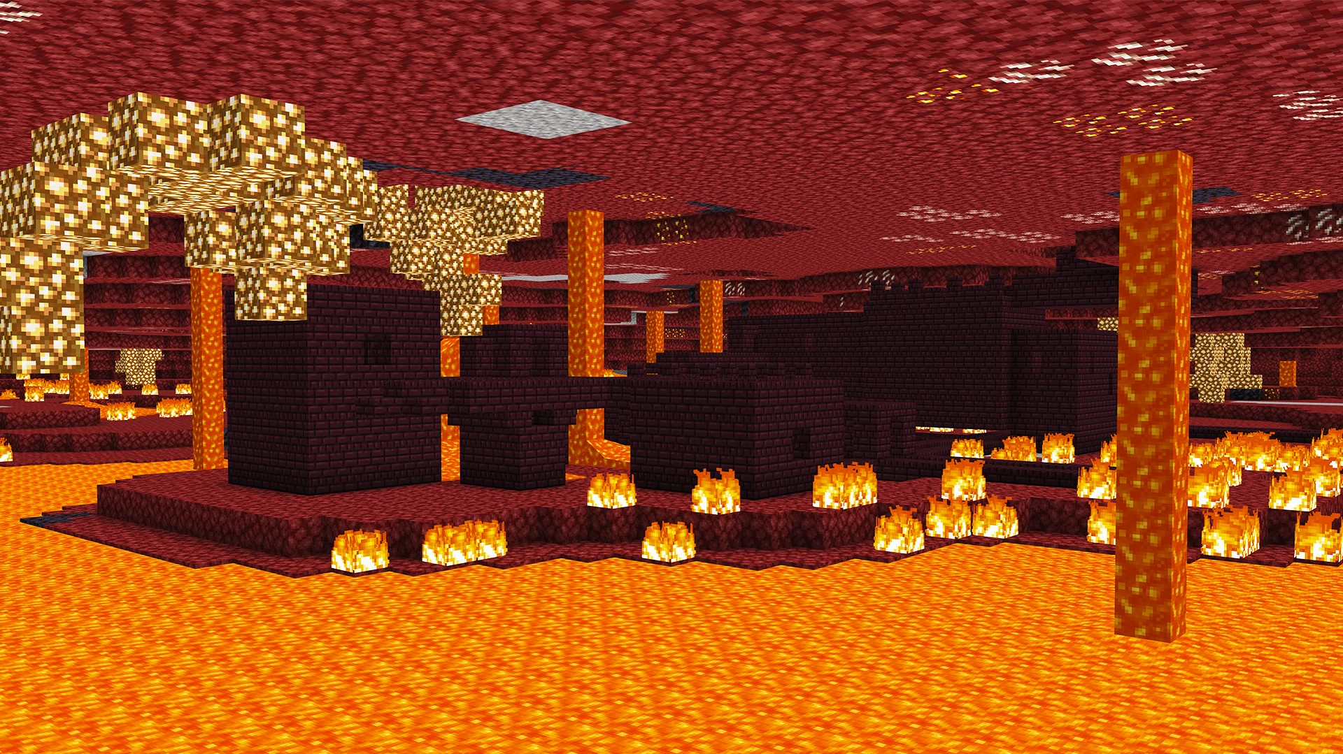 Le nether beaucoup plus petit que l'original