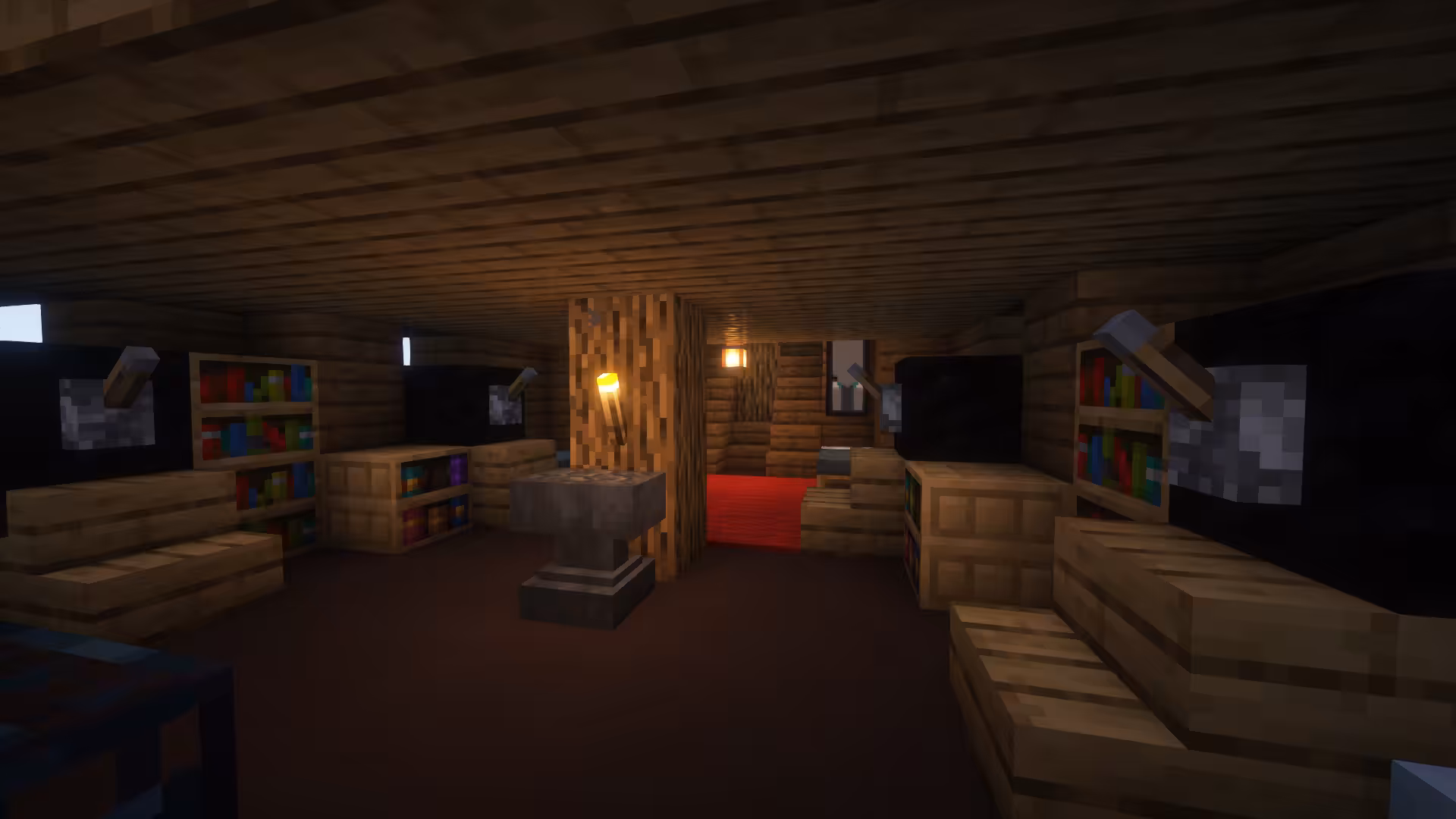 Illager Warship – cabine intérieure