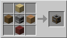 Craft du fumoir dans Minecraft