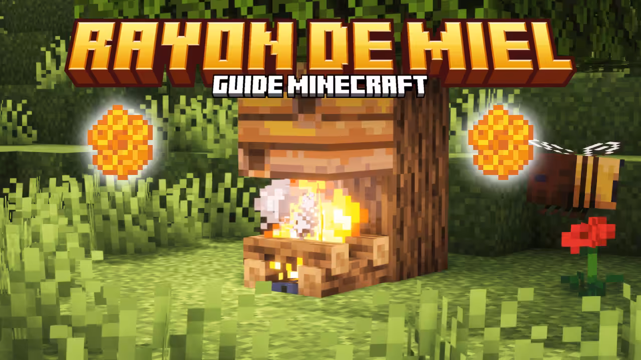 Rayon de miel dans Minecraft : obtention, utilisation et astuces Rayon de miel
