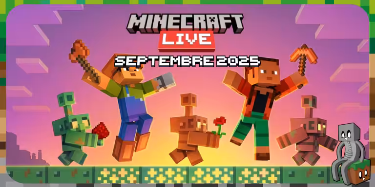 Minecraft Live Septembre 2025 : Les annonces Minecraft Live Septembre 2025