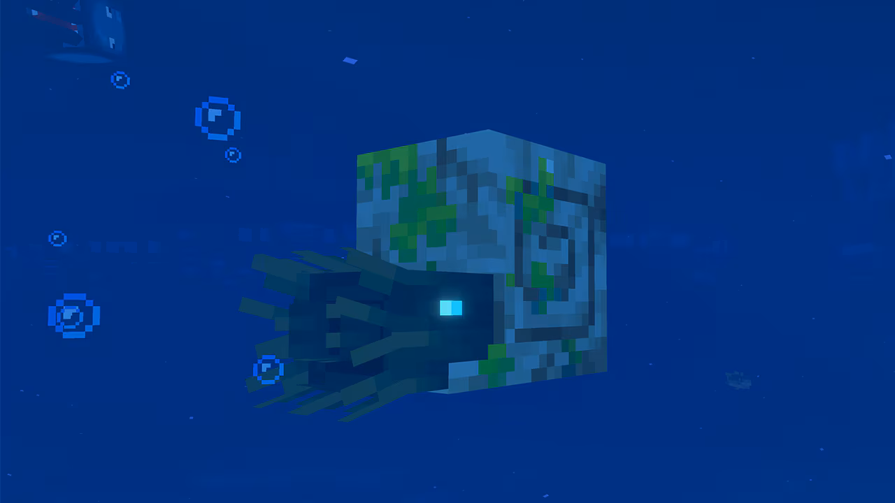 Apparence du Nautile Zombie dans Minecraft