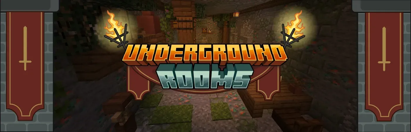 Bannière du mod Underground Rooms