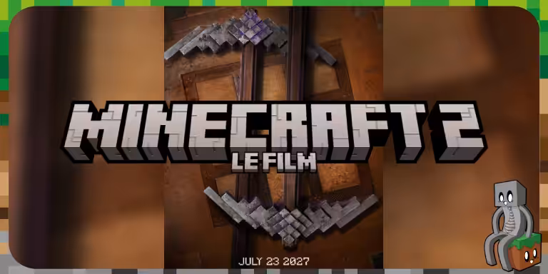 Minecraft 2 : Warner Bros. confirme la sortie du film pour 2027 Minecraft 2