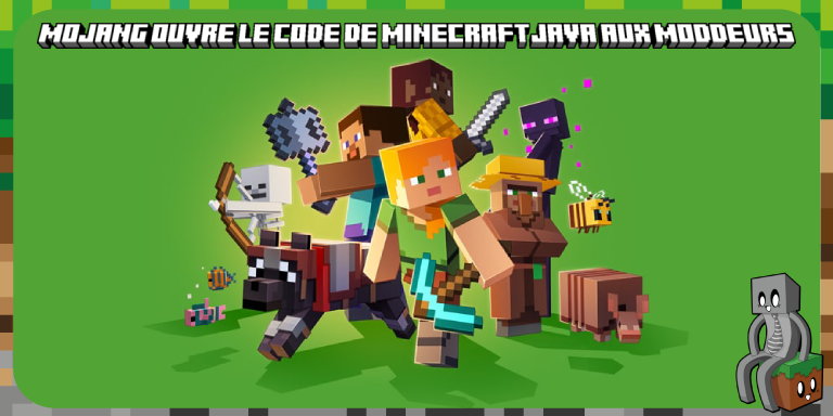 Mojang supprime l’obfuscation du code de Minecraft Java