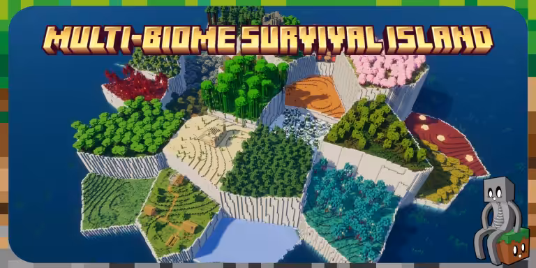Multi-Biome Survival Island