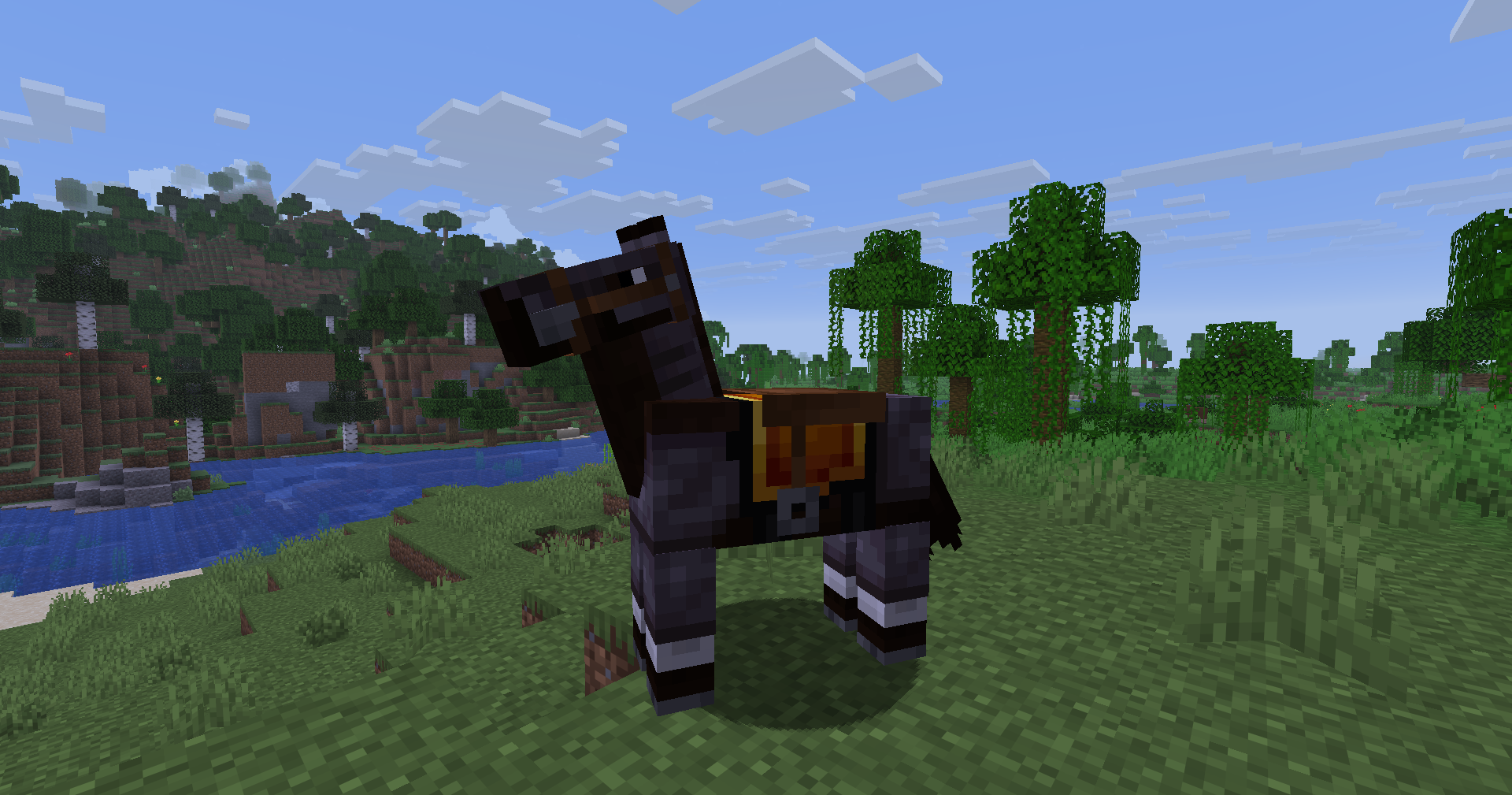 Armure en Netherite pour cheval 25w45a