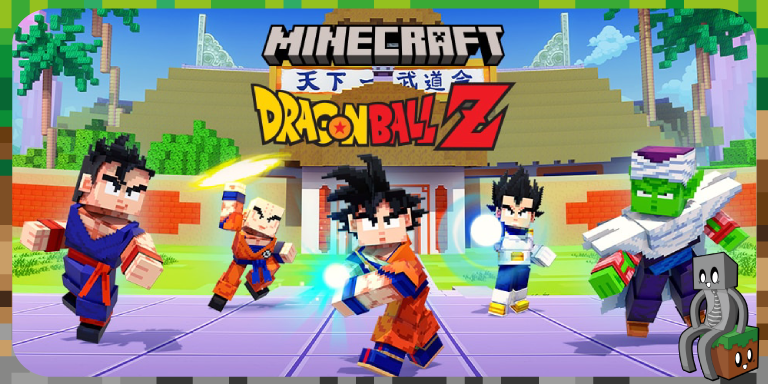 Dragon Ball Z fait son entrée dans Minecraft