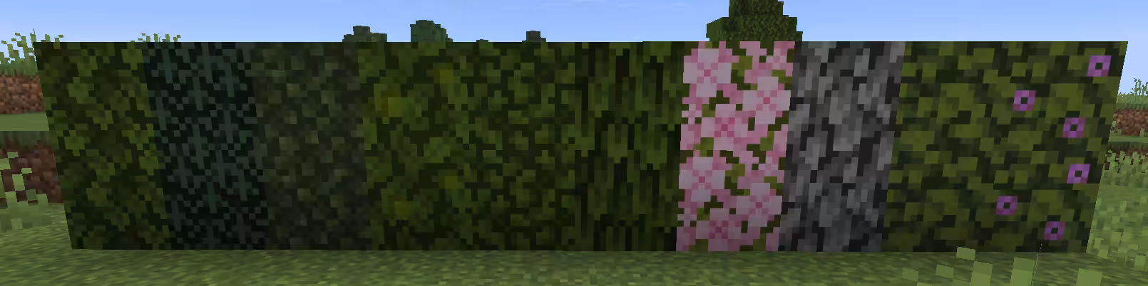 Feuilles non-transparentes 1.21.11