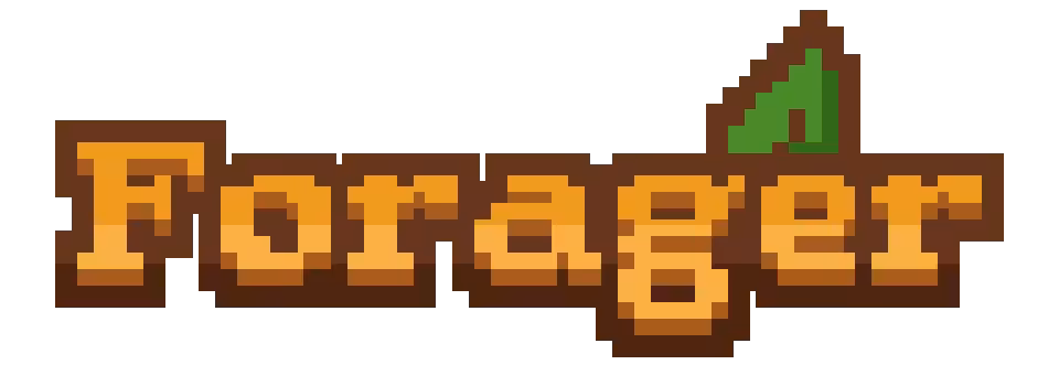 Logo du pack de textures Forager