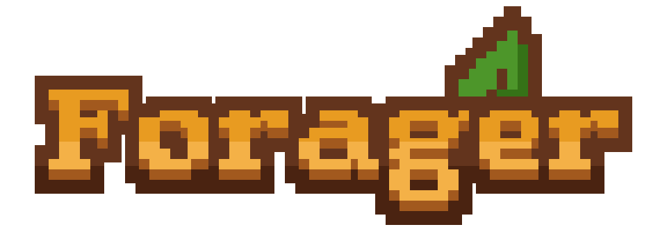 Logo du pack de textures Forager