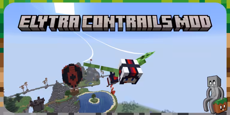 Elytra Contrails Mod