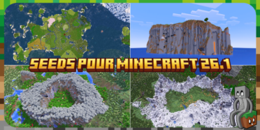 10 seeds Minecraft 26.1 à tester avec la mise à jour Tiny Takeover