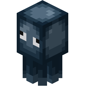 Petit bébé poulpe dans Minecraft.