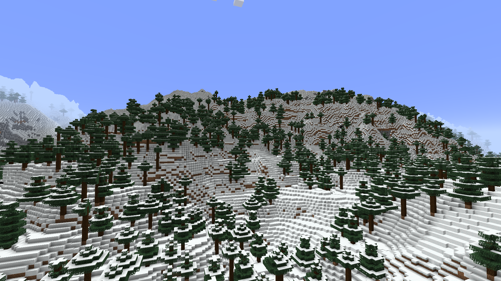 Biome Bosquet dans Minecraft.