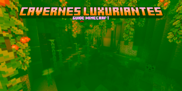 Cavernes luxuriantes Minecraft : où les trouver, azalées, axolotls et ressources