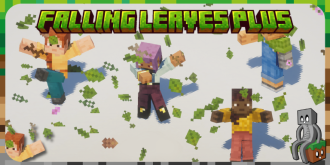 [Mod] Physical Falling Trees [1.19.4 - 1.21.11] - Minecraft-France