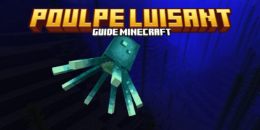 Poulpe luisant Minecraft : apparition, utilité et poche d’encre luisante