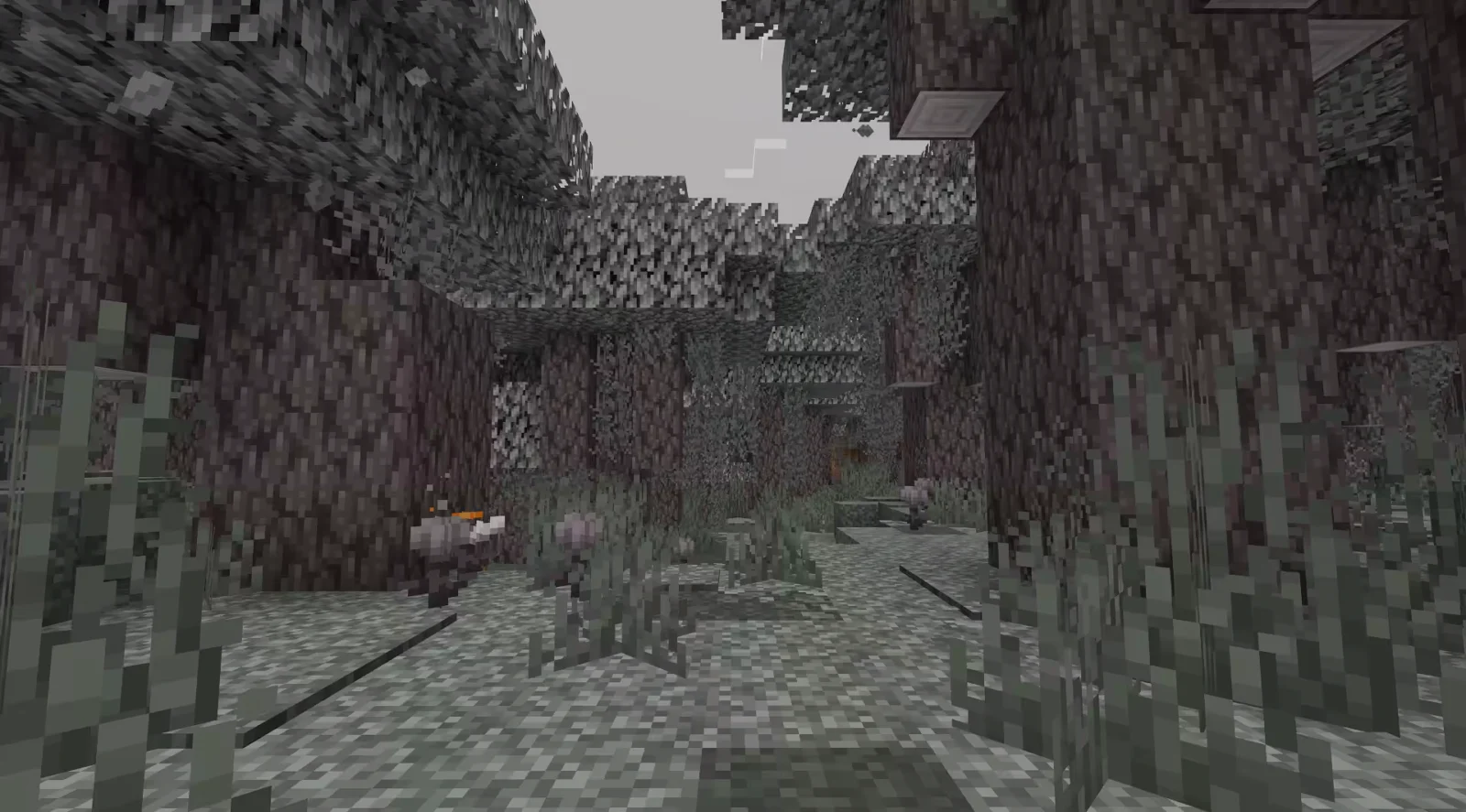 Biome Jardin pâle dans Minecraft.