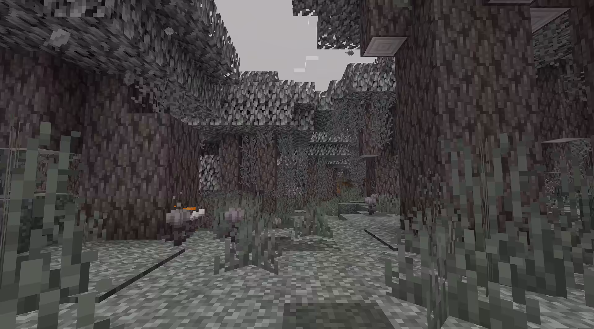 Biome Jardin pâle dans Minecraft.