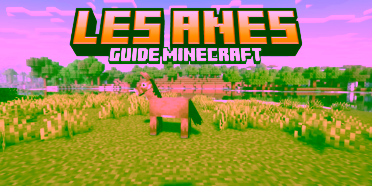 Âne Minecraft : apprivoisement, coffre, reproduction et mulet