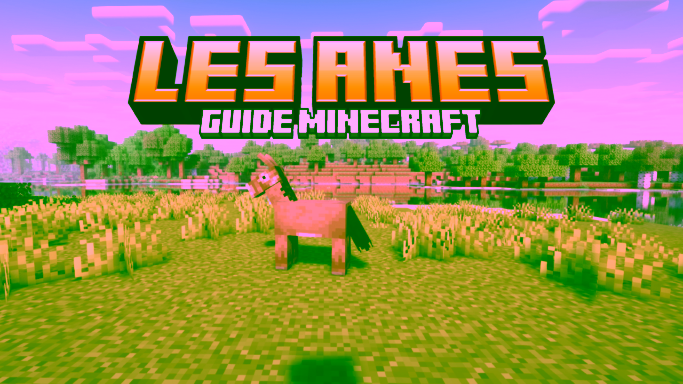 Les ânes dans Minecraft