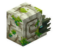 Nautile zombie de Minecraft, variante morte-vivante pouvant être chevauchée par un noyé.