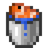 Seau de poisson tropical dans Minecraft.