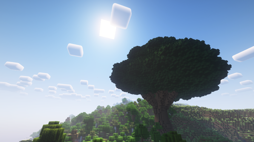 Living Tree dans le mod Minecraft Confluence Otherworld