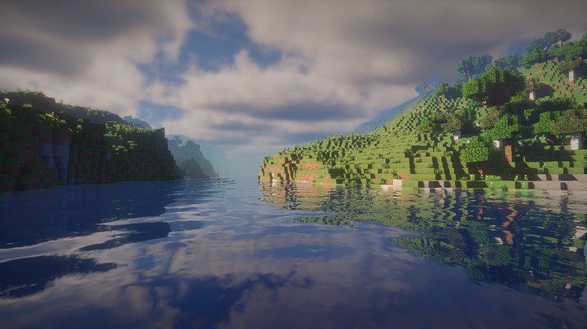 Animation des eaux dans Minecraft avec Turtle Shaders