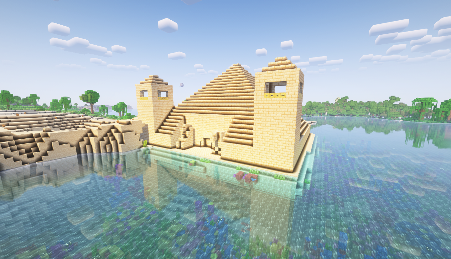 Dead Egyptian Martyr dans Eternal Tales Boss Dead Egyptian Martyr dans une pyramide du mod Eternal Tales