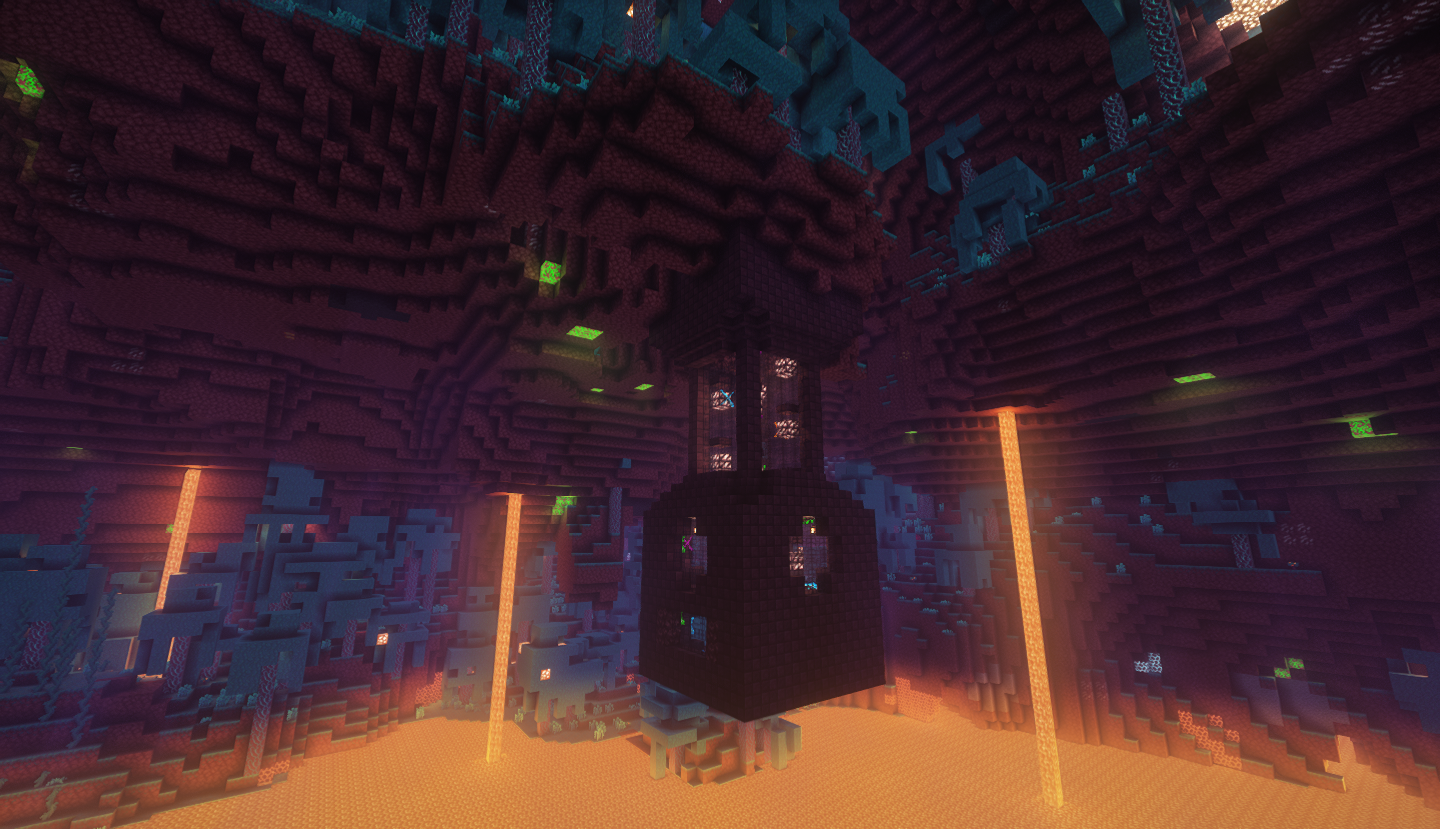 Rock-Blaze dans Eternal Tales Boss Rock-Blaze dans un donjon du Nether du mod Eternal Tales