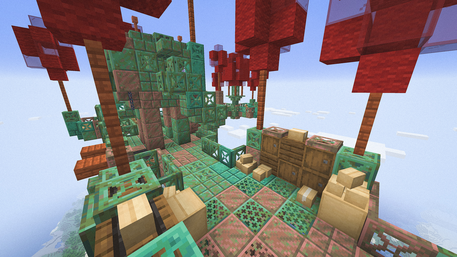 Structure postale dans Envelope Structure postale du mod Envelope dans Minecraft
